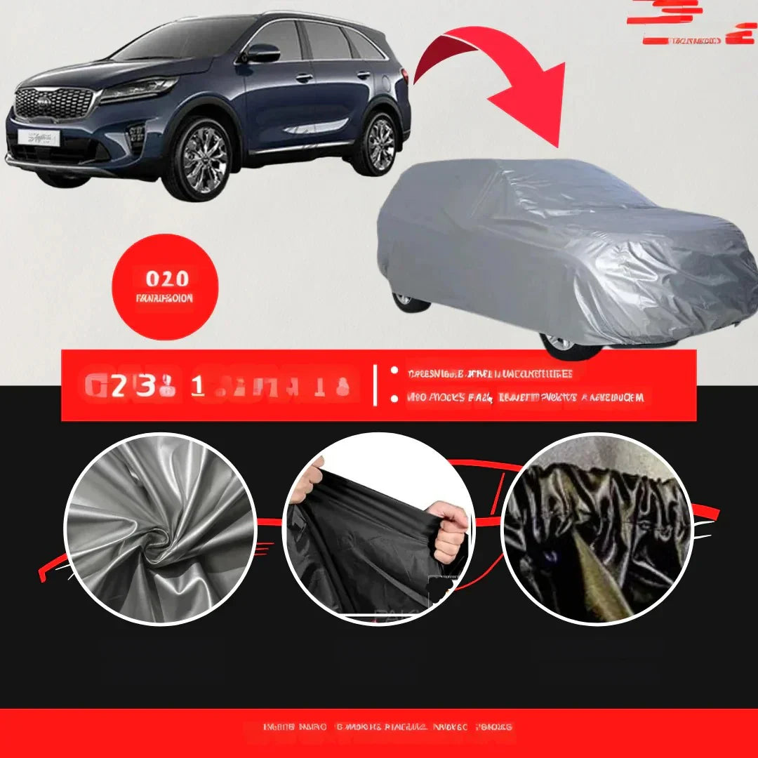 Kia Sorento 2021-2025 Car Top Cover - Waterproof & Dustproof Silver Spray Coated + Free Bag