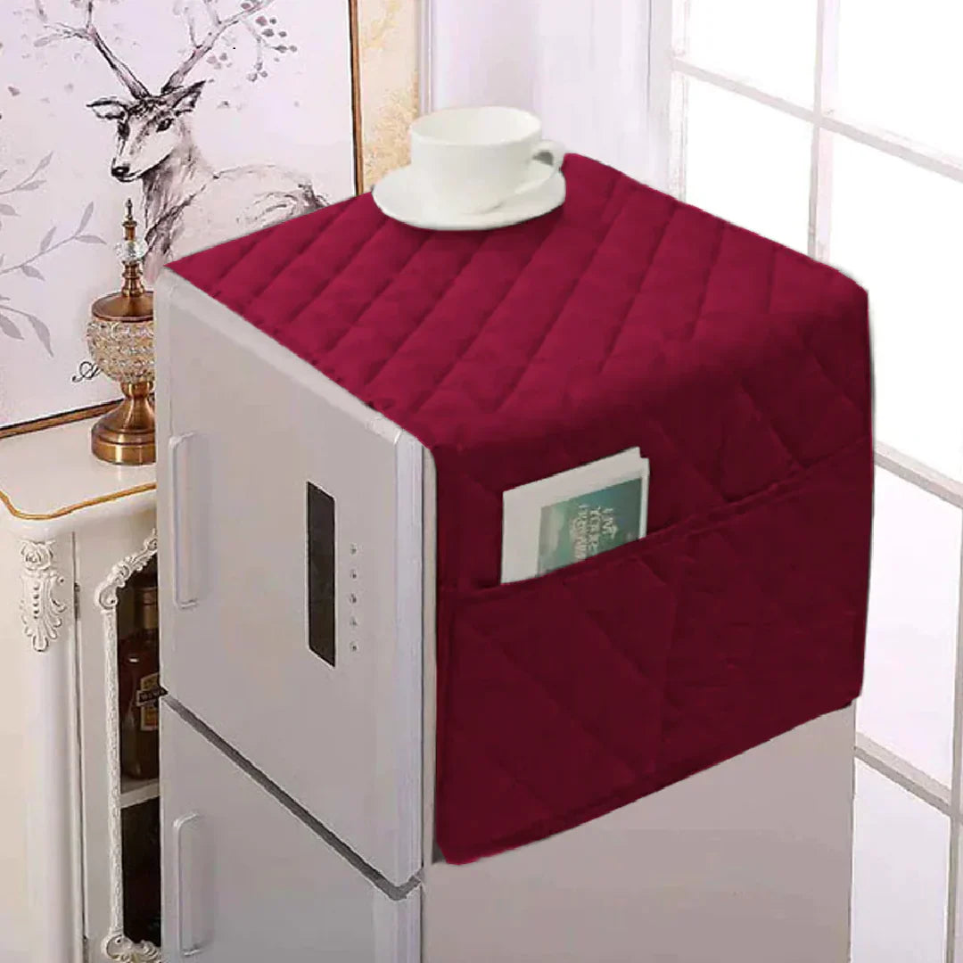 Quilted Fridge Cover (Dustproof)