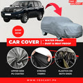 Toyota Prado 2009-2025 Car Top Cover - Waterproof & Dustproof Silver Spray Coated + Free Bag