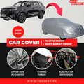 Chery Tiggo 8 2021-2025 Car Top Cover - Waterproof & Dustproof Silver Spray Coated + Free Bag