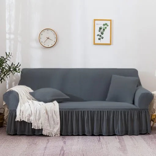 Turkish Style Sofa Covers - Grey