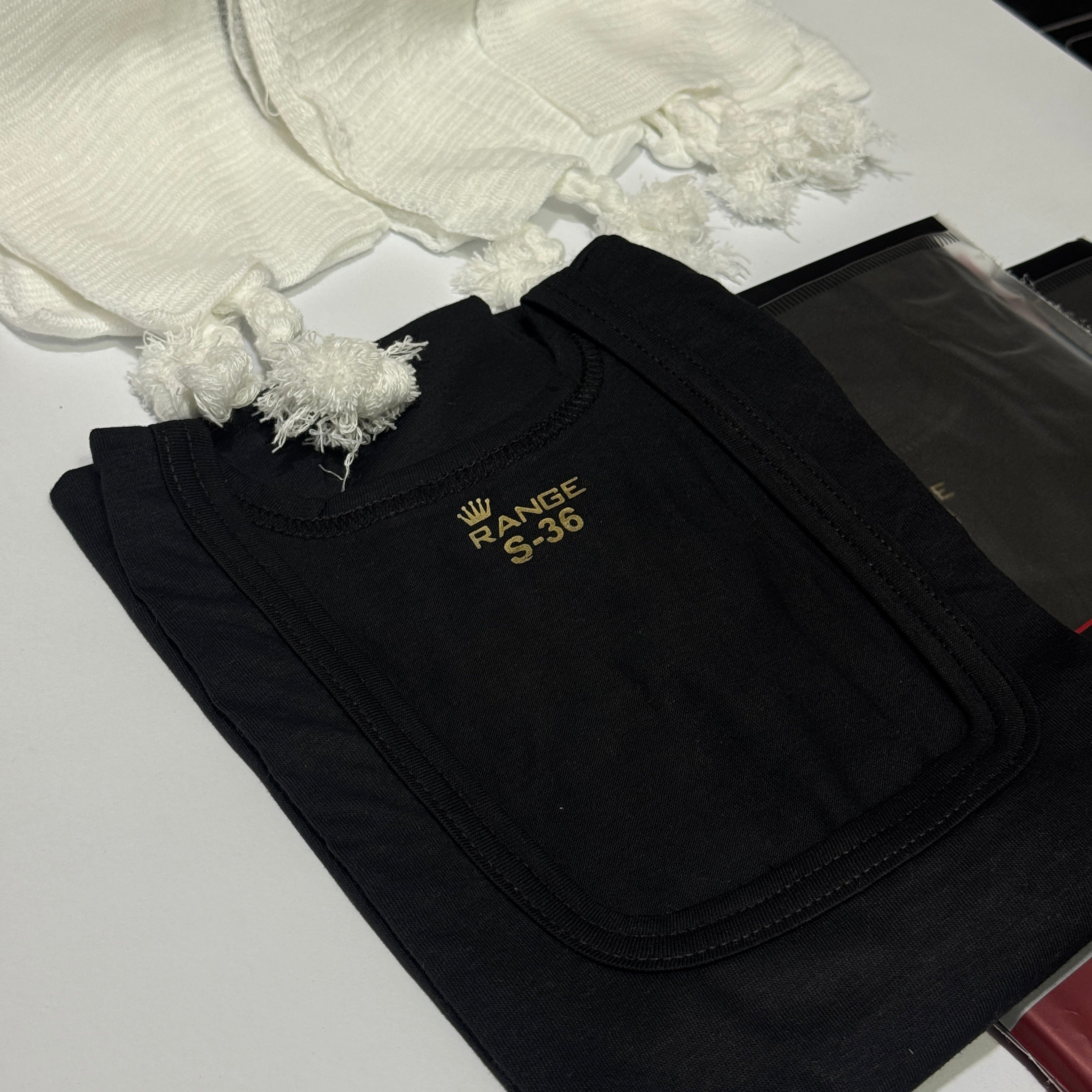 Classic Athletic Undershirt Multi Pack BLACK