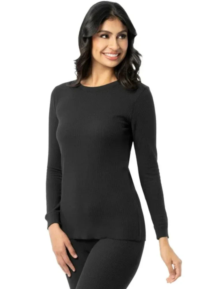 Women's Full-Body Thermal Warmer Wool (FULL SUIT) - BLACK