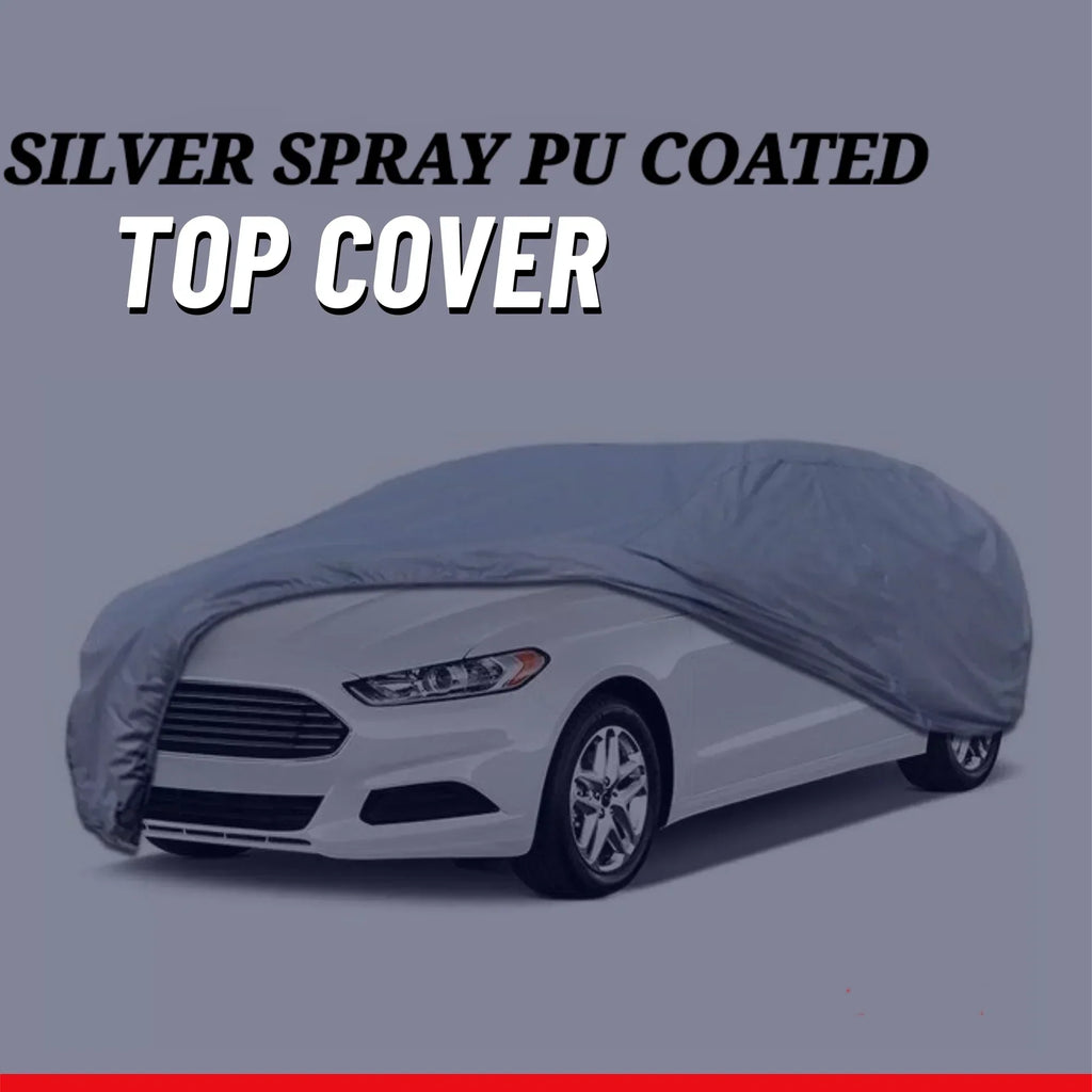 MG HS 2020-2025 Car Top Cover - Waterproof & Dustproof Silver Spray Coated + Free Bag