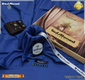 Unstitched Wash & Wear Suit (GUL AHMED -ROYAL BLUE)
