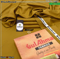 Unstitched Wash & Wear Suit (GUL AHMED -COPPER GOLD)