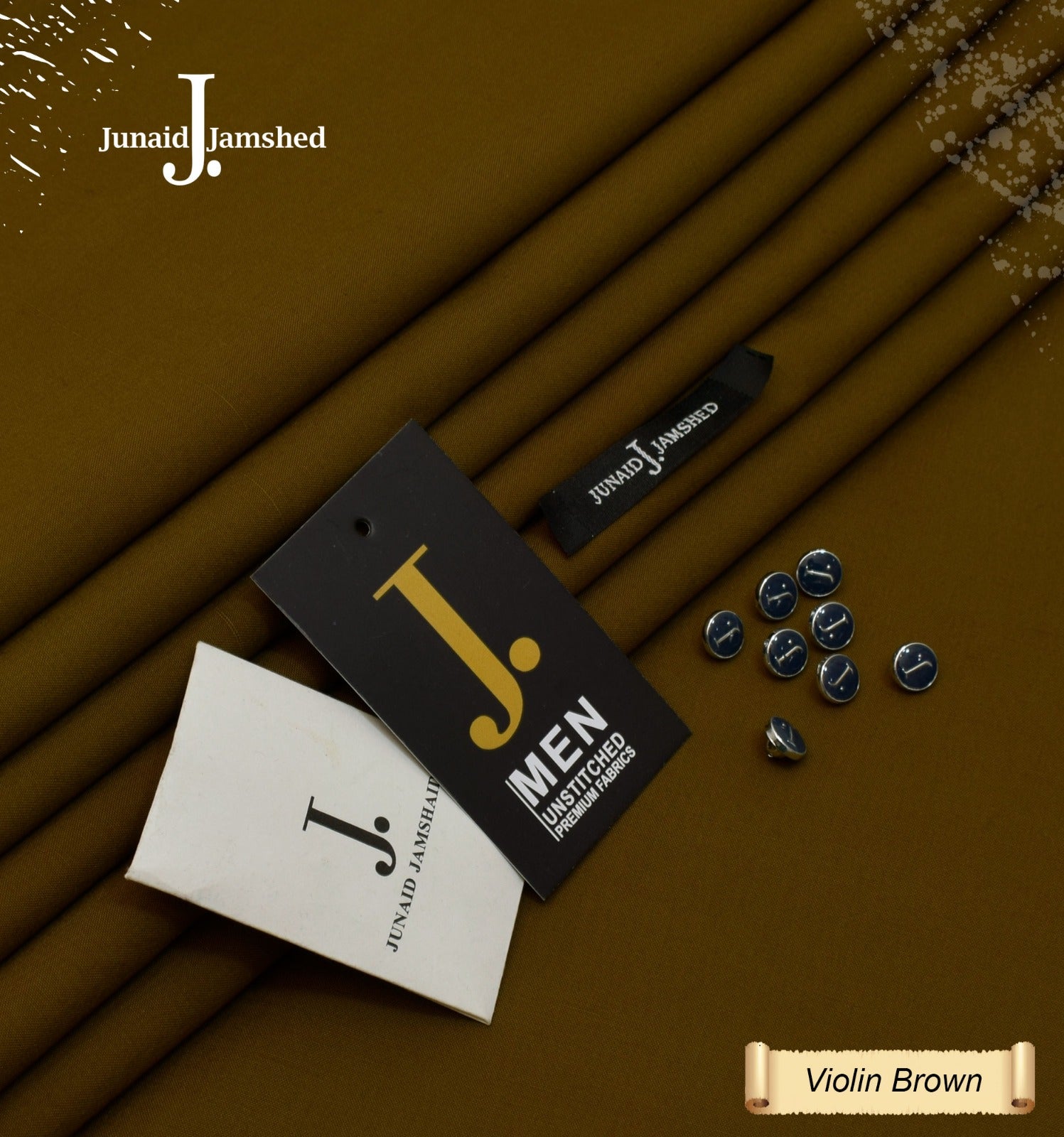 J. MALAI BOSKI (UNSTITCHED) VIOLIN BROWN