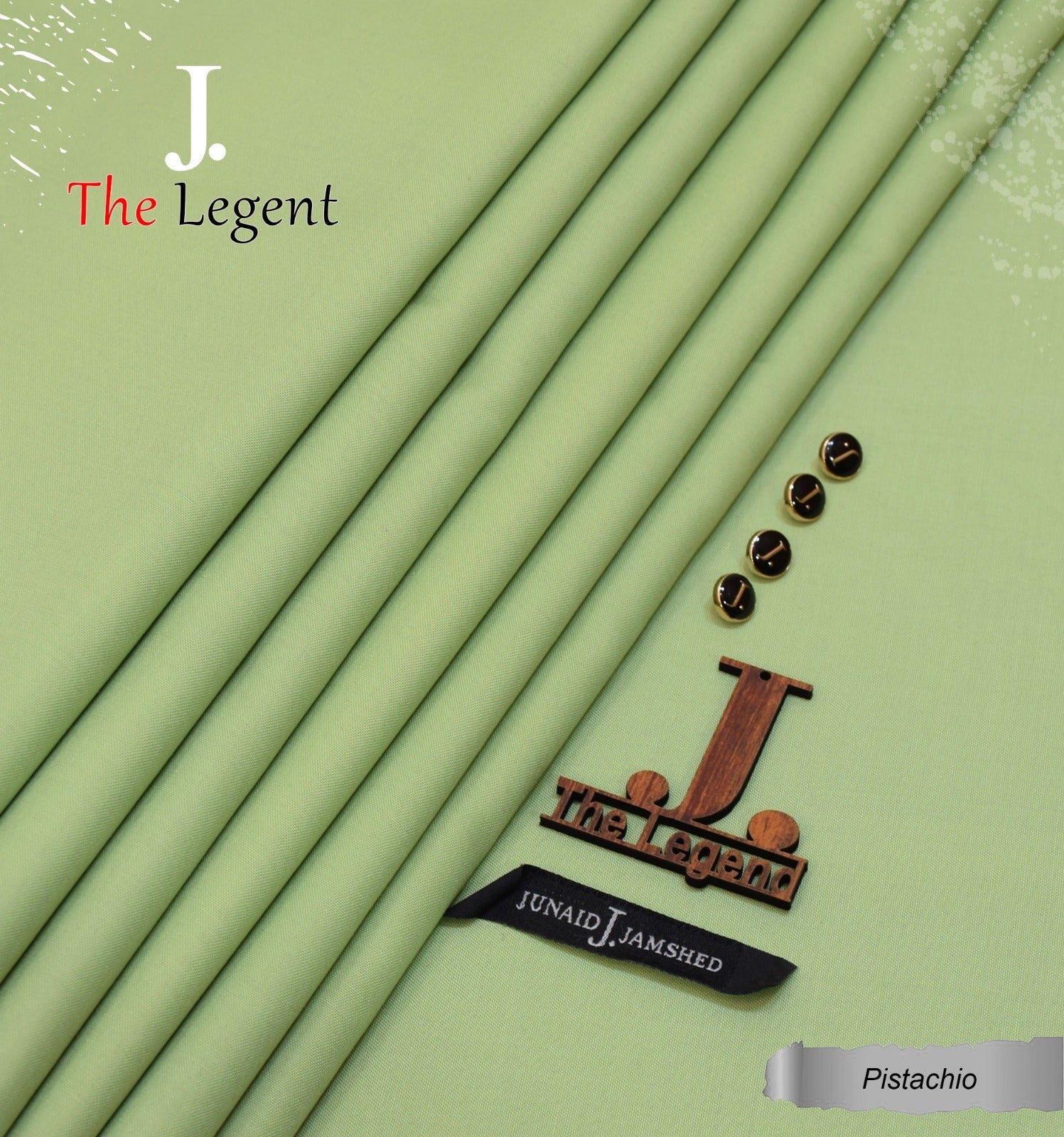 J. MALAI BOSKI (UNSTITCHED) Pistachio