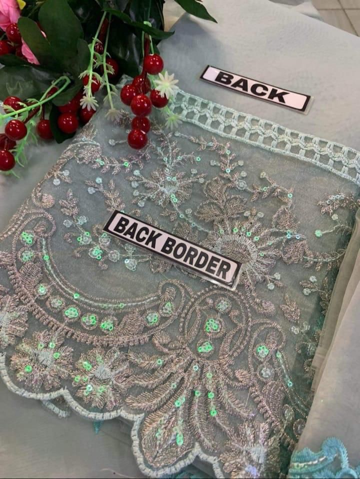 ELAAF BRIDAL Luxury Organza 3-Piece Embroidered Suit | Heavy Stone & Ada Handwork | Pearl Sleeves & Tassel Dupatta | Malai Trouser | UNSTITCHED