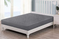 Soft Cotton Quilted 100% Waterproof Fitted Mattress Protector (Grey).
