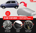 Hyundai Santro 2003-2014 Car Top Cover - Waterproof & Dustproof Silver Spray Coated + Free Bag (Car-06)