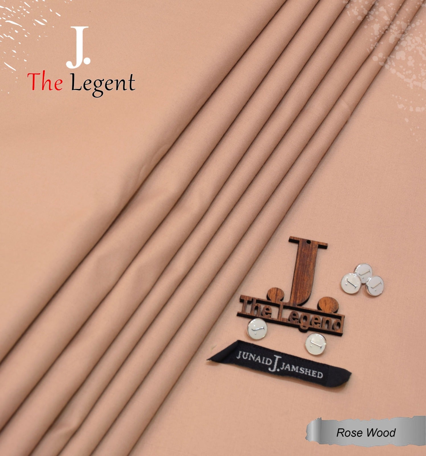 J. MALAI BOSKI (UNSTITCHED) ROSE WOOD