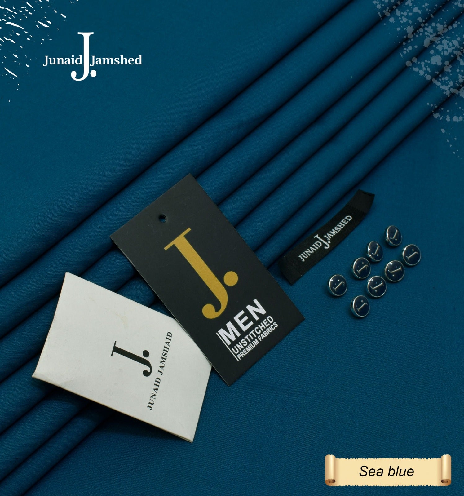 J. MALAI BOSKI (UNSTITCHED) SEA BLUE