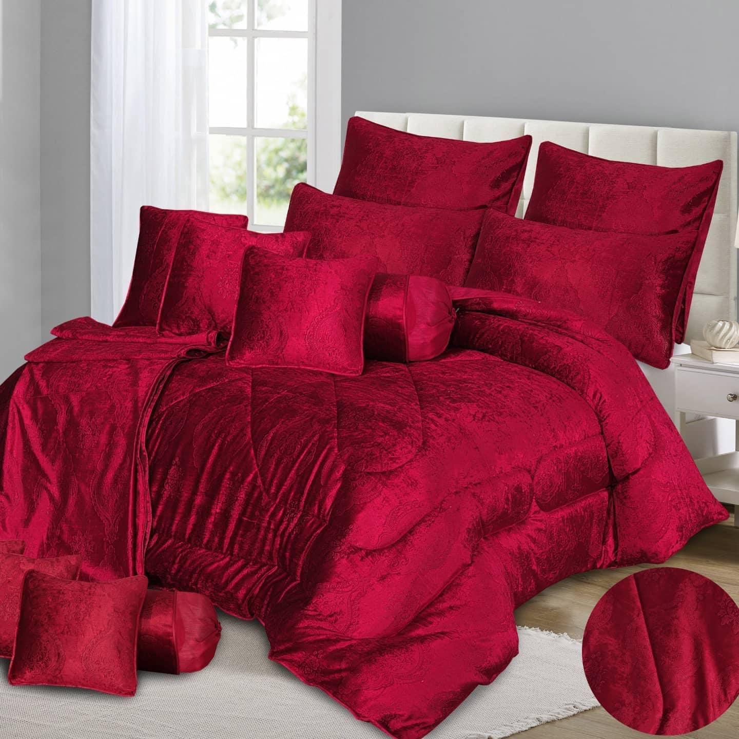 PALACHI BRIDAL SET – 14 PCS (Red)