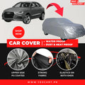 Audi Q3 2012-2025 Car Top Cover - Waterproof & Dustproof Silver Spray Coated + Free Bag